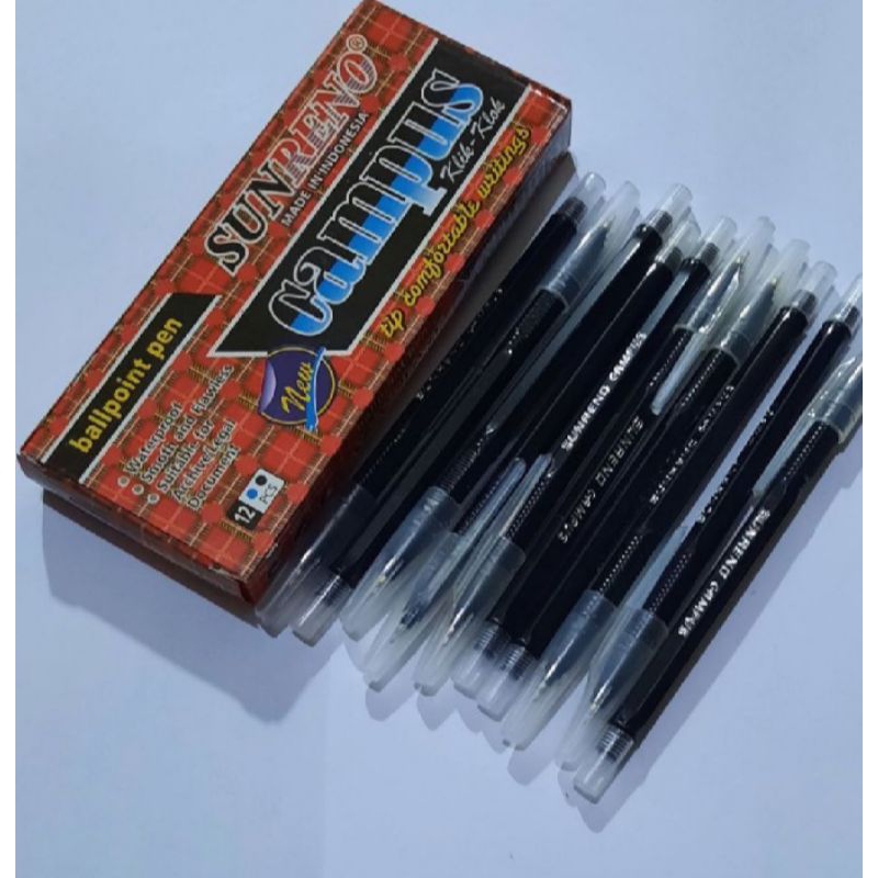 

PULPEN SUNRENO CAMPUS KLIK-KLOK. 1DUS(12PCS)