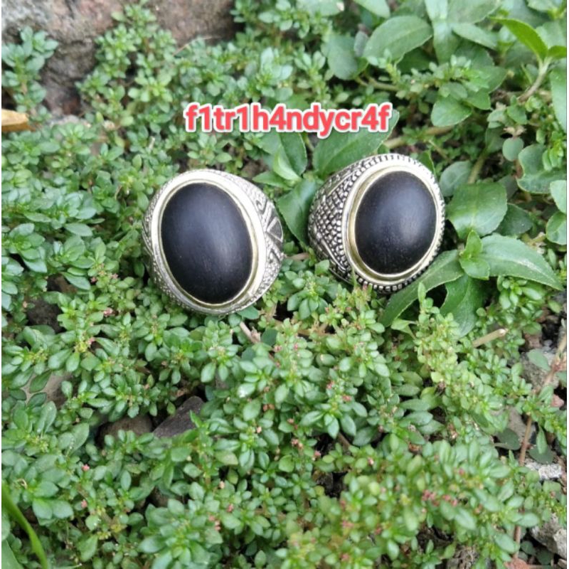 Cincin kayu  galeh kelor hitam