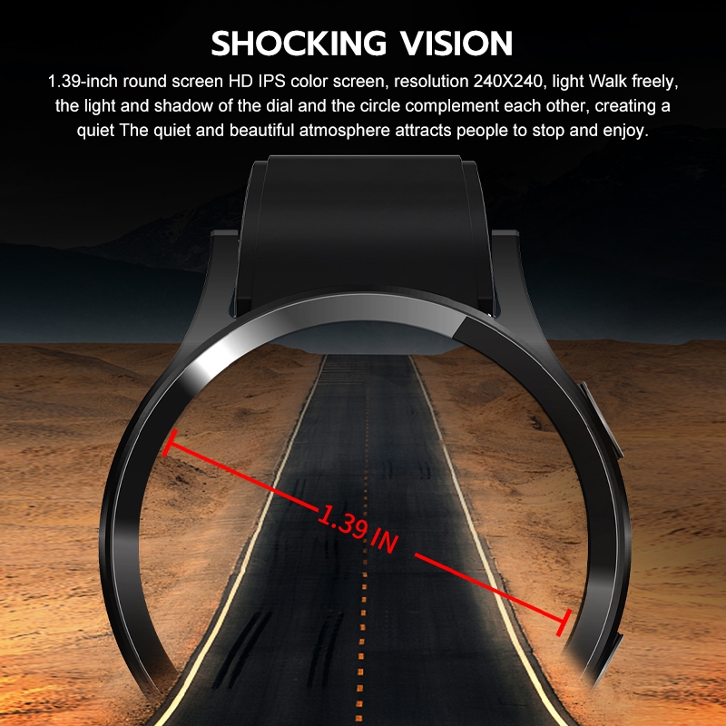 Hot Product Best Sale Jovitech Smartwatch Full Hd 1.39 Inch Ips Bluetooth Color Circle Sports Jam