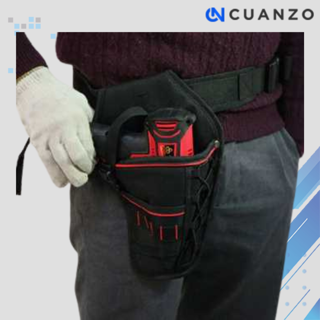 Tas Pinggang Perkakas Drill Holster Waist Tool Bag / Tas Perkakas Kunci Obeng Alat Pertukangan Tukan