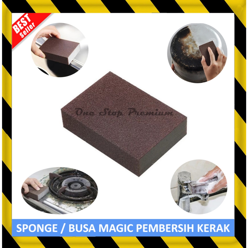 NANO MAGIC CLEANING KITCHEN BUSA SABUT SPON SPONS SPONGE BUSA REGULAR SIKAT AJAIB PEMBERSIH PENGHILA