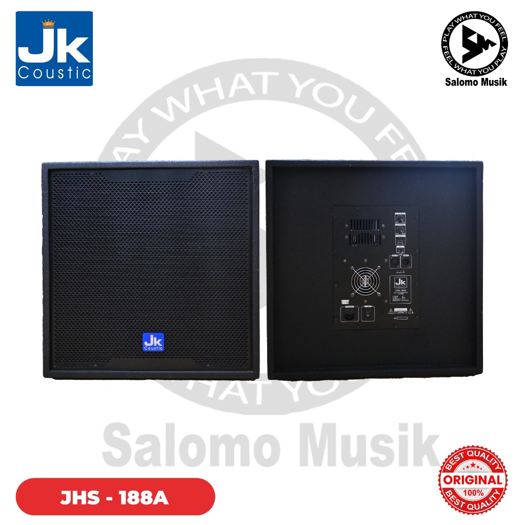 JK Coustic JHS-188A Active Subwoofer System Original