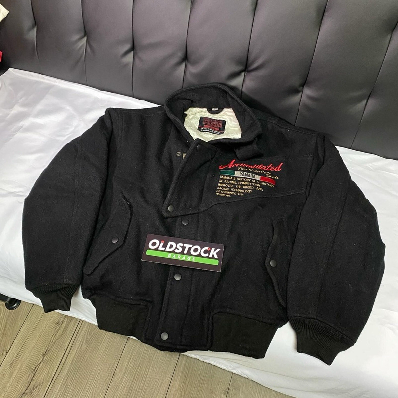 Racing Jacket Yamaha Accumulated Experience Italy Made in Japan