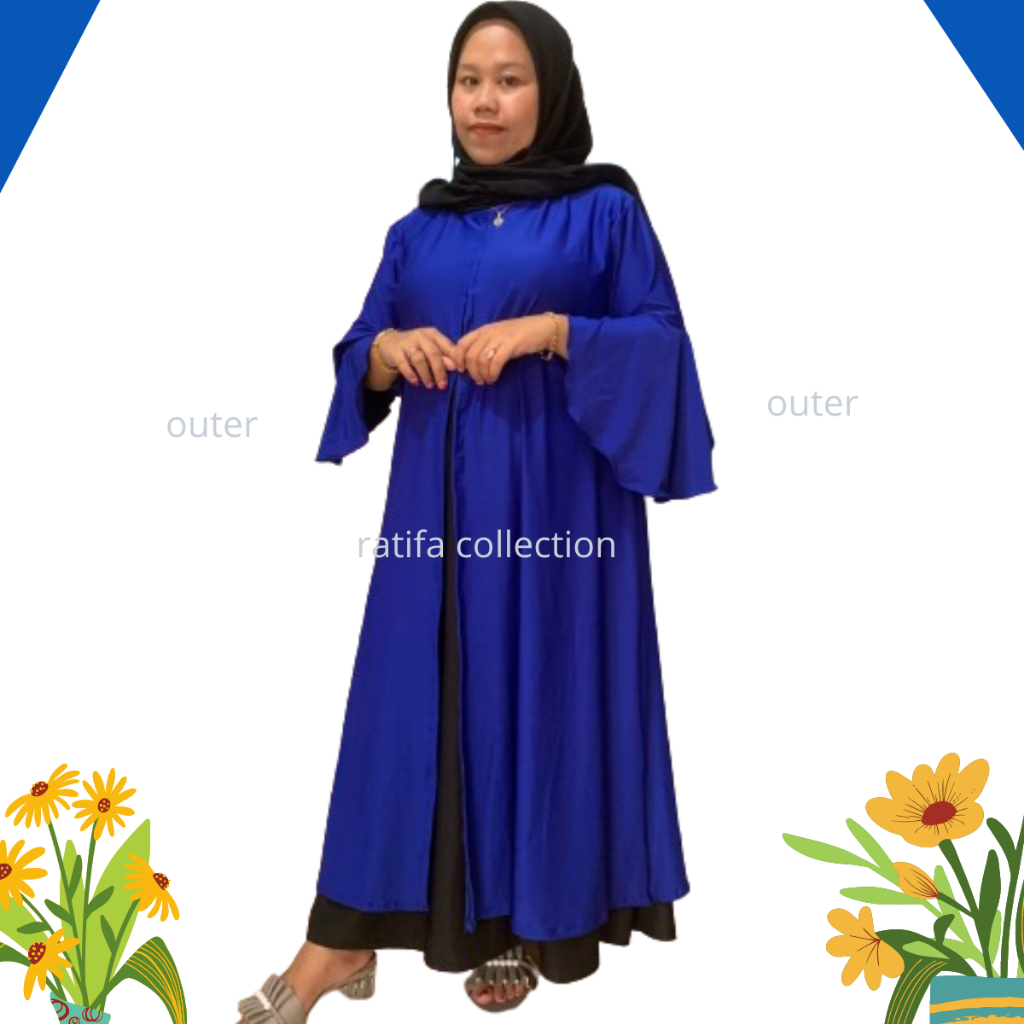 Keysa Outer Wanita Jumbo Long Cardy Polos Jersey Premium Rompi tangan panjang kriwil