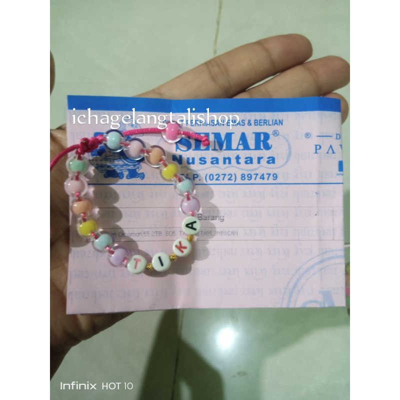 gelang tali anak bola Mrican 0, 2 grm Semar Nusantara