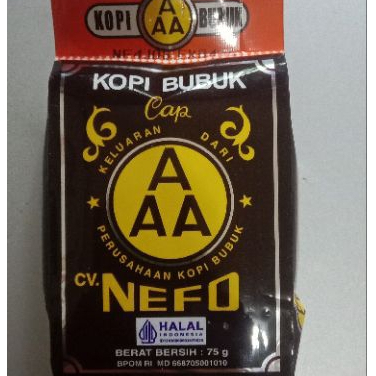 

kopi Jambi cap AAA 75gram