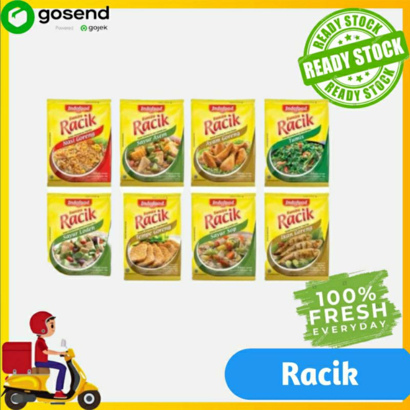 

Bumbu racik indofood - sayuran segar - Tukang Sayur Palembang