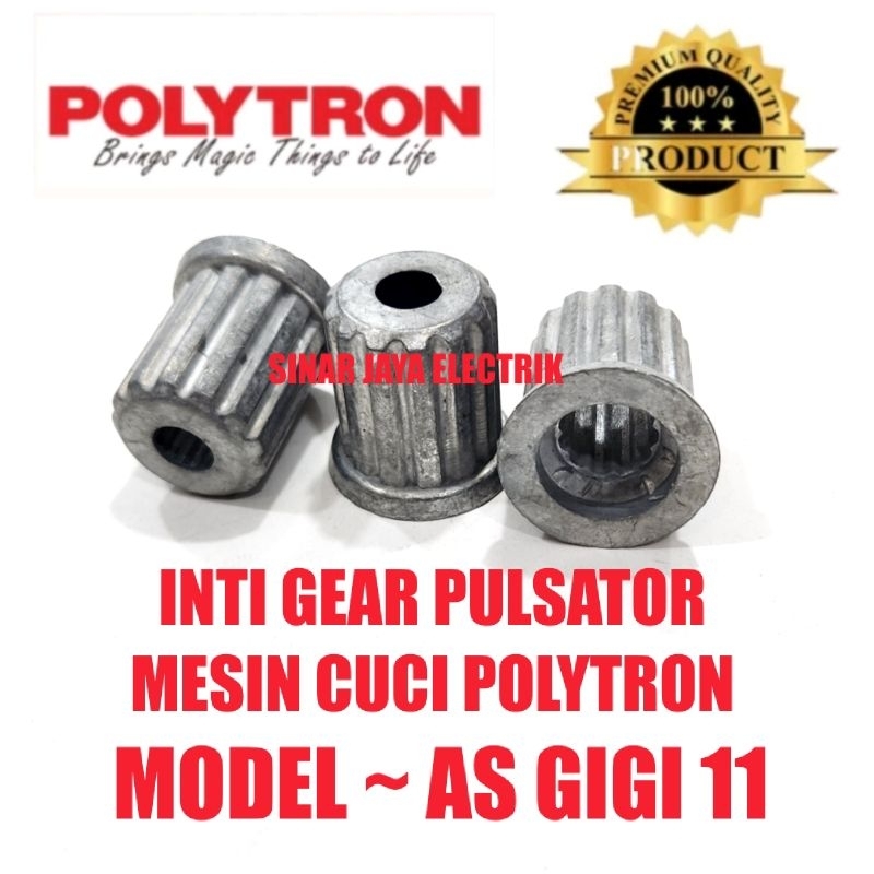 INTI PULSATOR GEAR PULSATOR MESIN CUCI POLYTRON GIGI 11