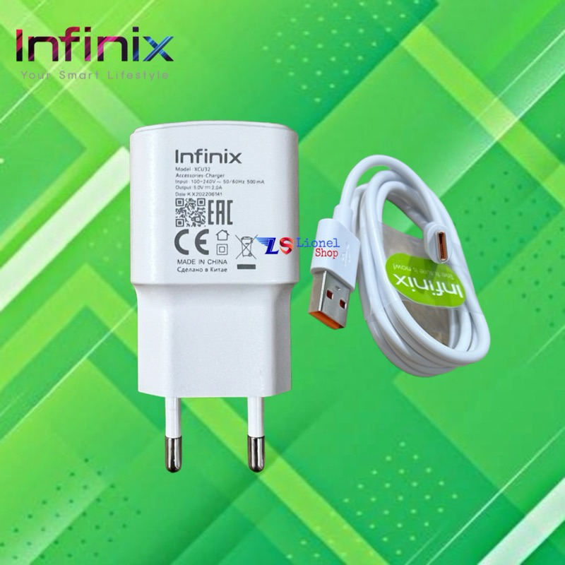 Charger Infinix Original Type C Fast Charging Infinix Note 8 - Note 10 Pro - Note 11 Nfc - Hot 11 Nf