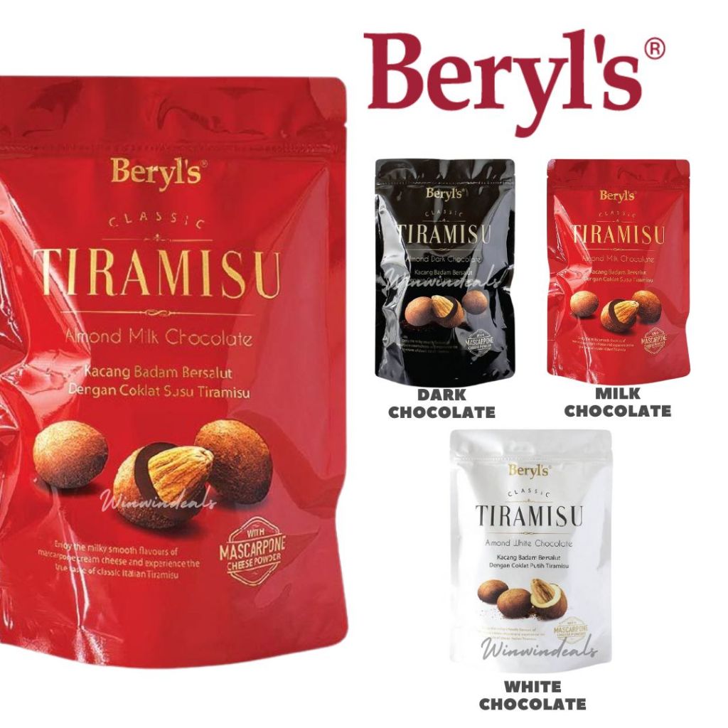 

Beryls Tiramisu Almond Chocolate Berly's Almond Chocolate Cokelat Almond Berlys Cokelat Almond