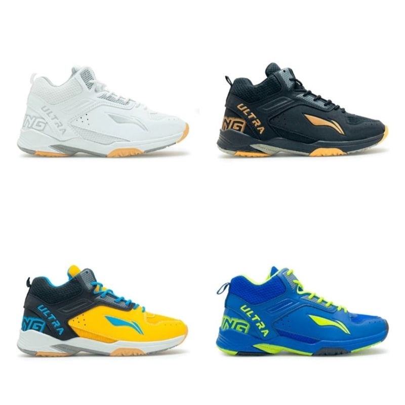 Sepatu Badminton Pria Lining Original Terbaru Olahraga Lari Tenis Voli