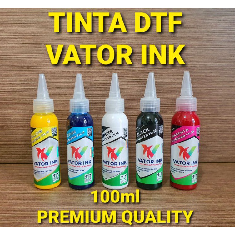 Tinta DTF Vator Ink 1ml Tinta Transfer Pet DTF Sablon DTF