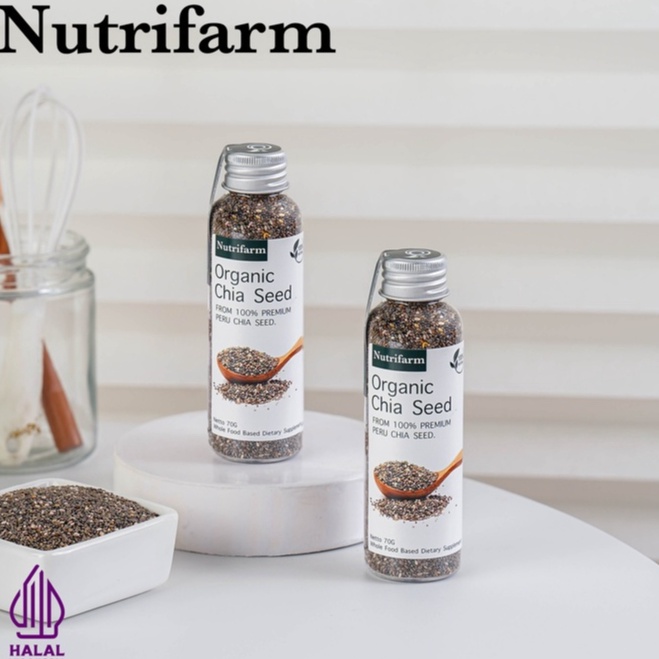 

Mewah CHIA SEEDS 7G CHIA SEEDS ORGANIC CHIA SEEDS UNTUK DIET CHIASEEDS BOTOL CHIA SEED FRESHLY CHIA SEED PREMIUM CHIASED ORGANIK NUTRILOGY OFFICIAL BEORGANIK