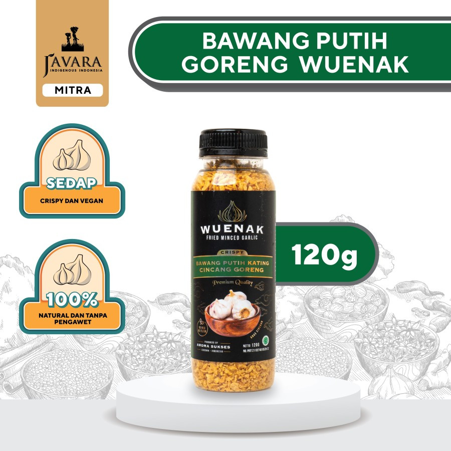 

Javara - Bawang Putih Goreng 120g PET Bottle