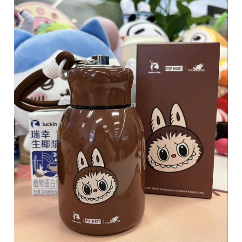 Botol minum Labubu the monster Tumbler labubu Popmart the monster