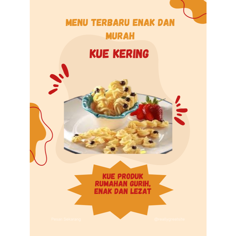 

Kue Kering Sagu Enak dan Lezat