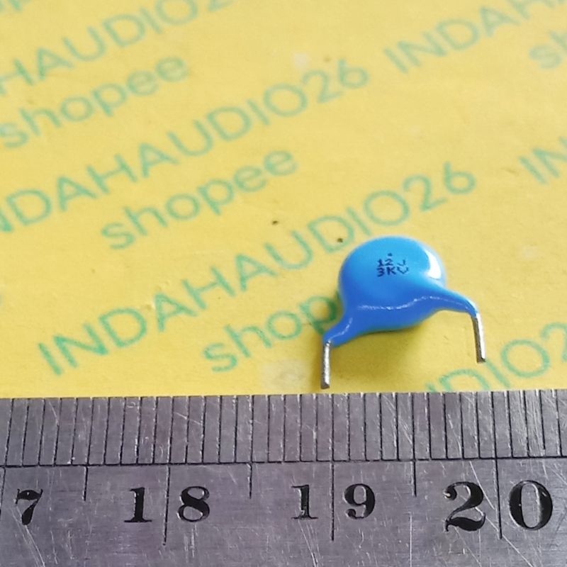 12pf  3kv 10mm 12j  3KV 12p 3000v KAPASITOR keramik 12 ceramic