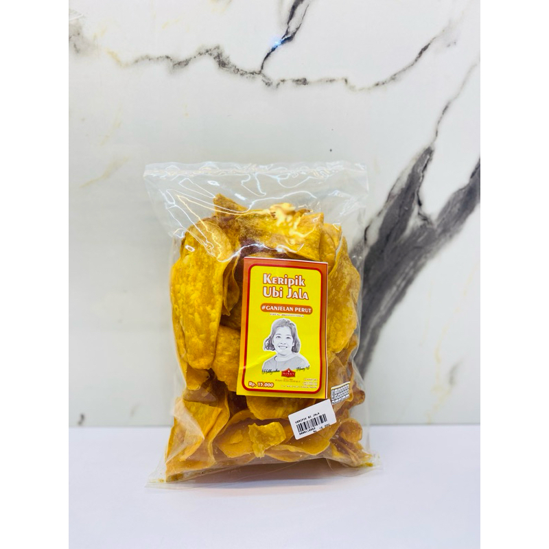 

KERIPIK UBI JALA/ GANJELAN PERUT/ Rumah Jajan Bu Henny