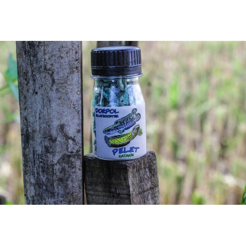 PELET KATAKIN by densfish 100% KATAK SAWAH EXTRA PIGMEN BLUE&SPIRULINA