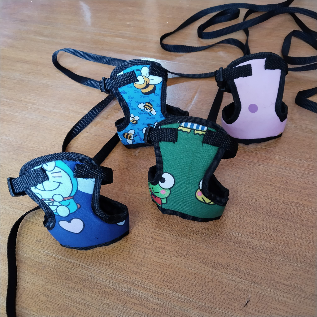 Rompi Kucing Harnes + Tali Tuntun