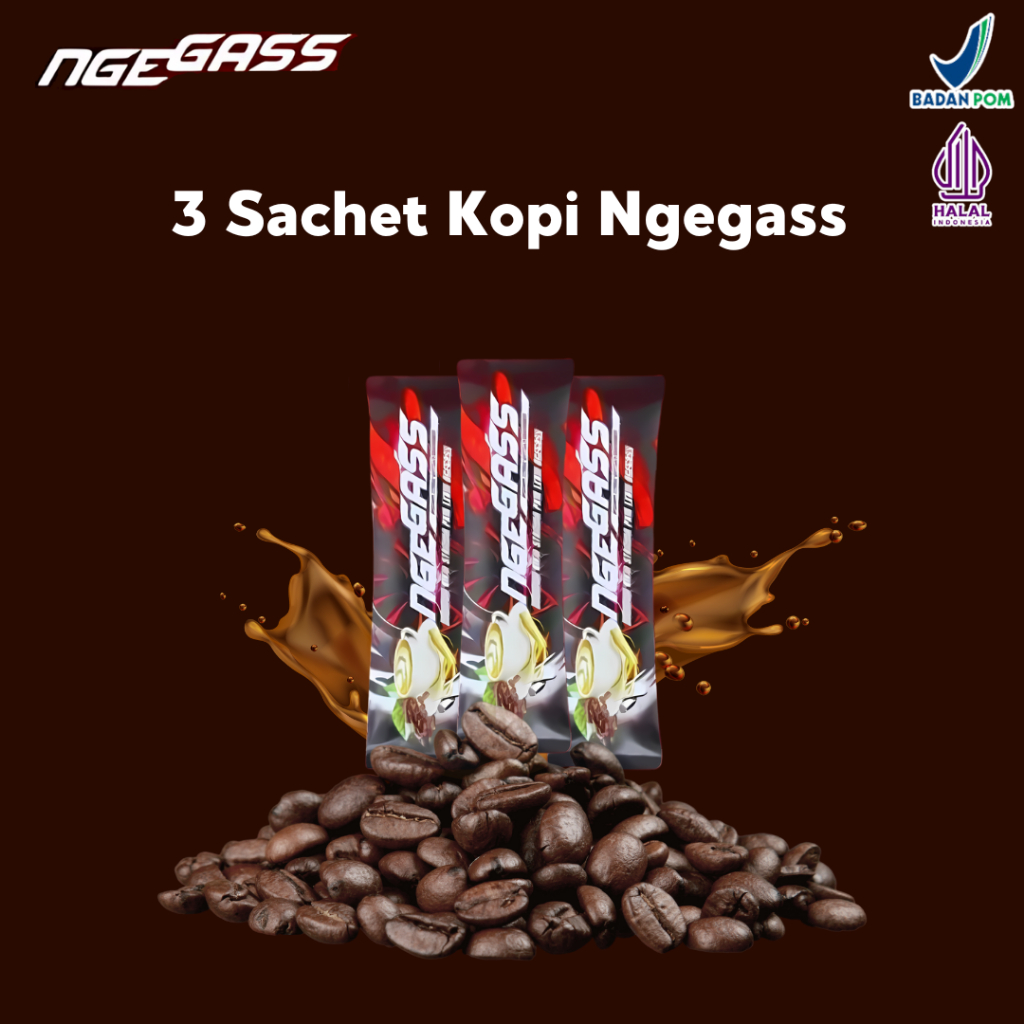 

Kopi Ngegass (3 Sachet) | Kopi Stamina Pria | Kopi Pria Dewasa | Kopi Kuat Tahan Lama | BPOM & Halal