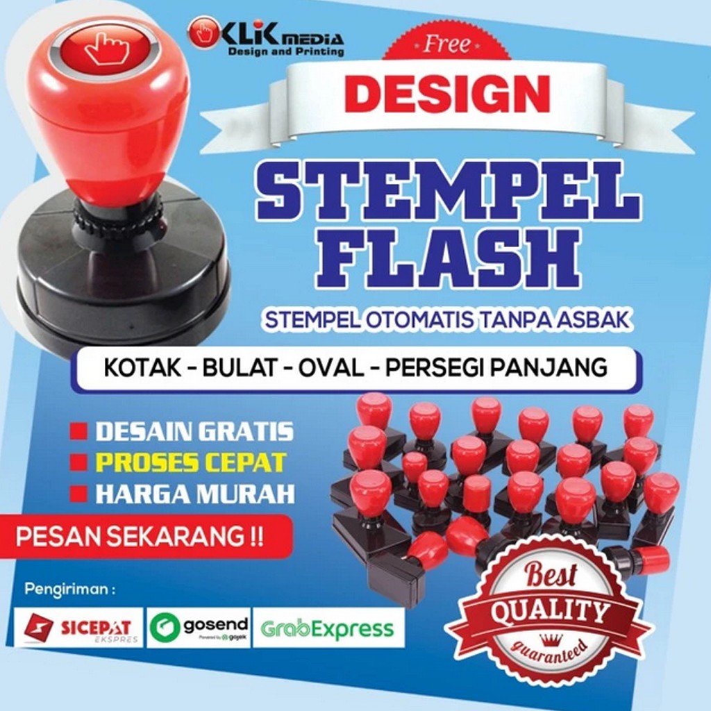 

STEMPEL OTOMATIS | STEMPEL FLASH | STEMPEL MURAH