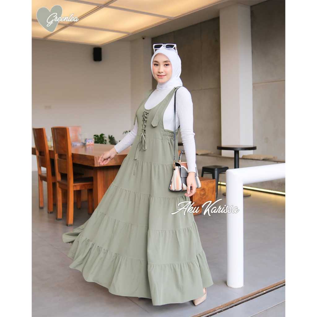 GAMIS OVERALL MICHELE KOTAK AMEENA MOOZA EXCLUSIVE/ KINARA OVERAL / NATASHA DRESS BY MUMTAZL- Zivana