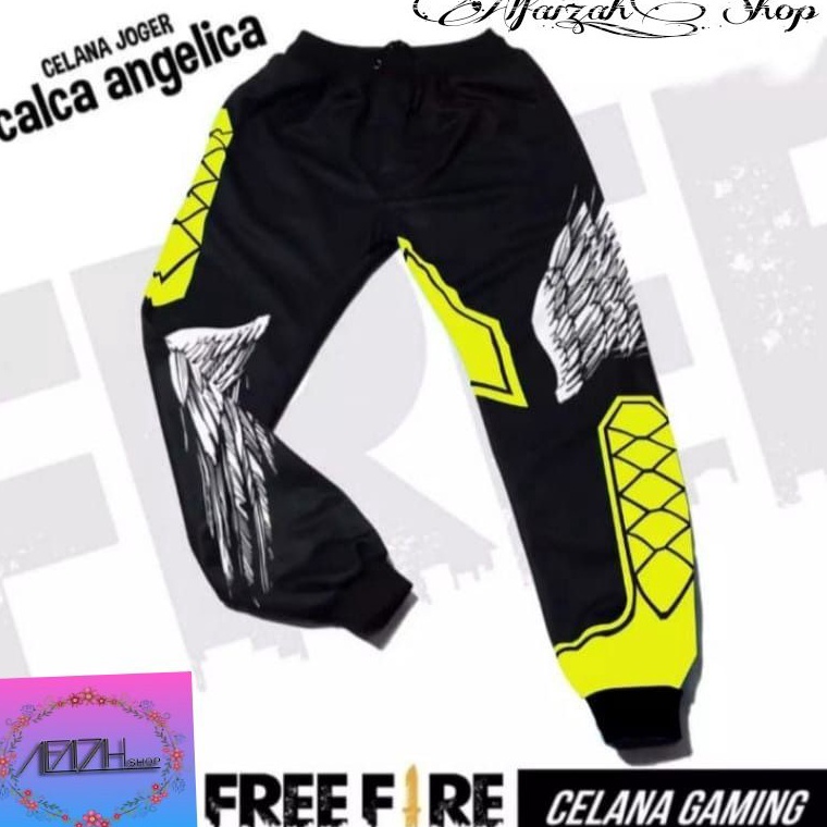 KODE K67Z Celana Angel Ff Anak Gaming Bnl Terbaru Qdr Kekinian