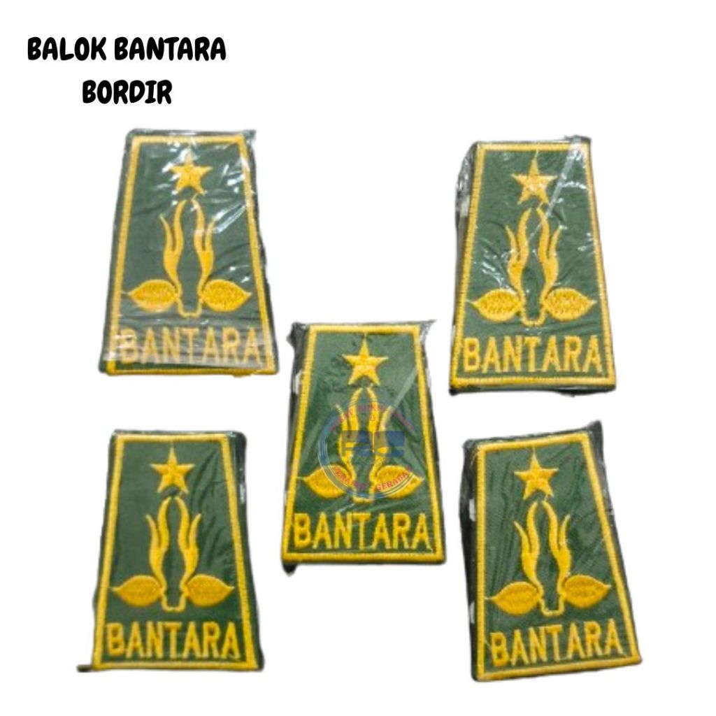 BALOK BANTARA PRAMUKA BORDIR