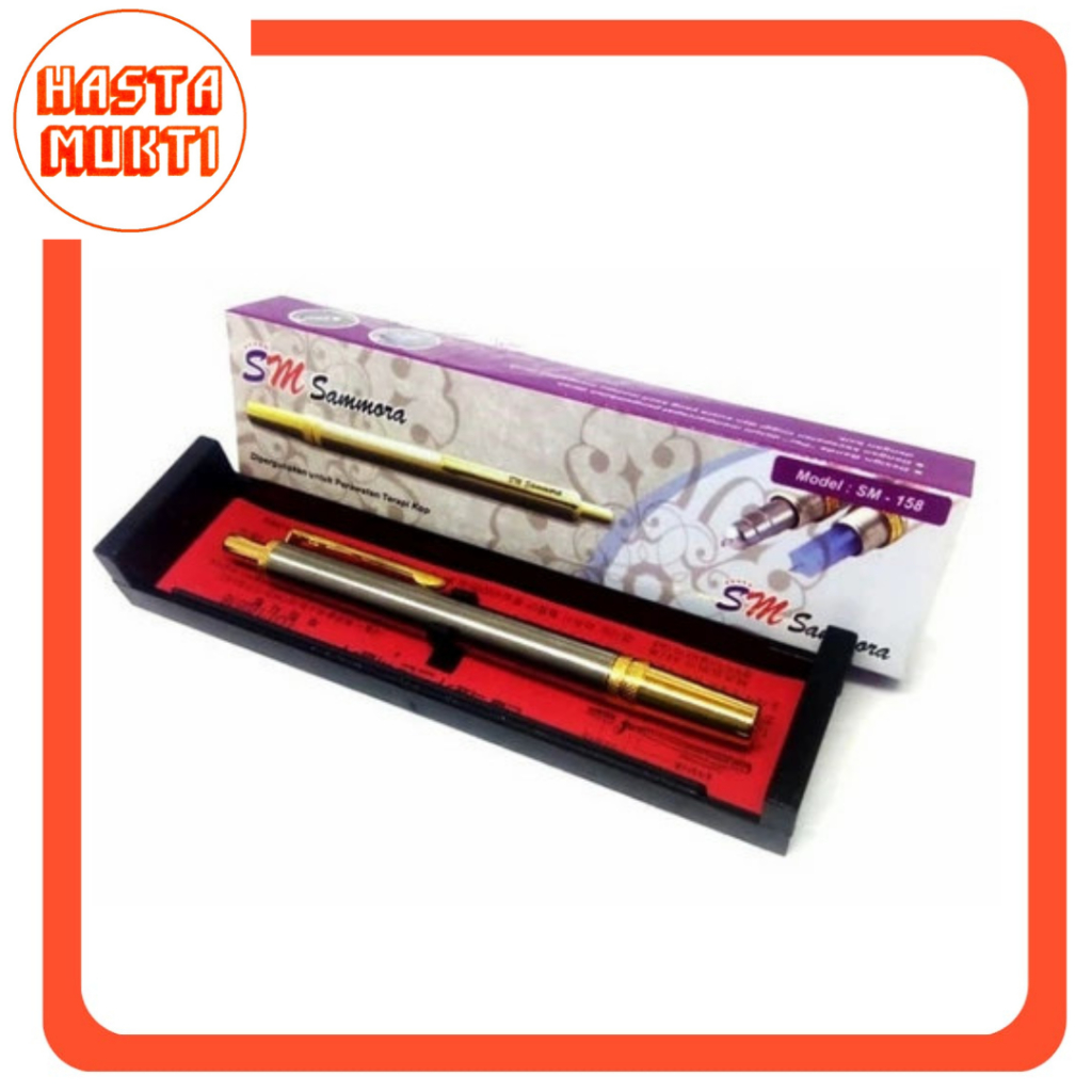 Sammora  Pen Bekam Gold SM 228 / Lancing Sammora Gold / Alat Bekam