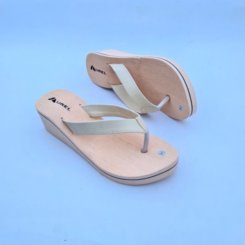 Sandal wedges wanita terbaru 2024 sandal wedges aurel sandal wanita terlaris