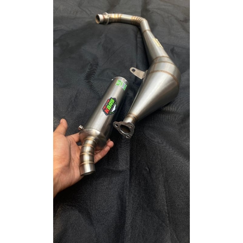 Knalpot RX king tipe kolong samping