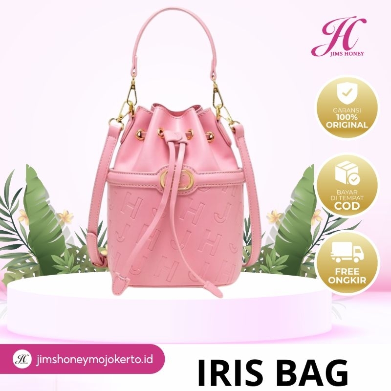 JIMS HONEY IRIS BAG TAS SELEMPANG BAHU JINJING WANITA SERUT TABUNG