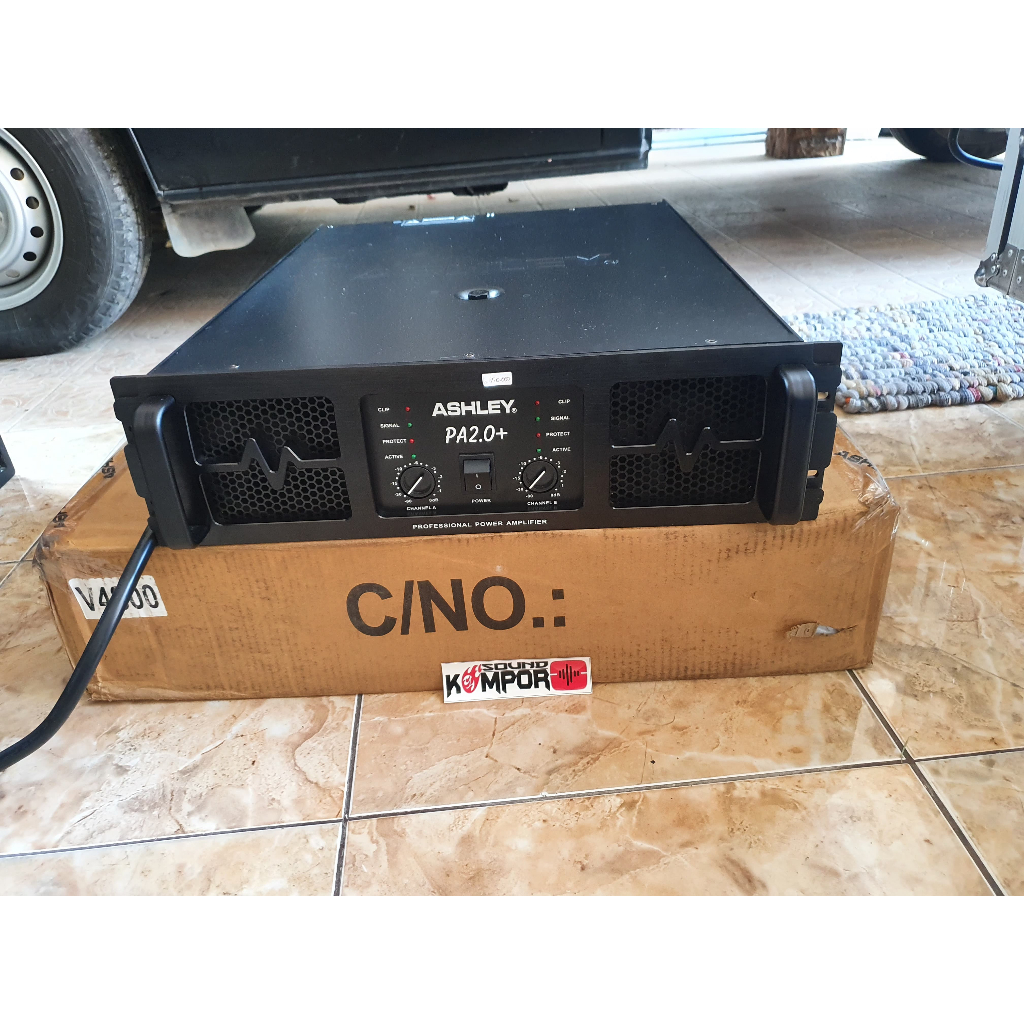 POWER AMPLIFIER ASHLEY PA 2.0+ POWER AMPLI ASHLEY PA2.0+