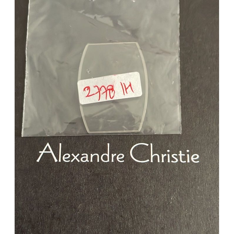 kaca jam tangan Alexandre Christie 2778 ORI