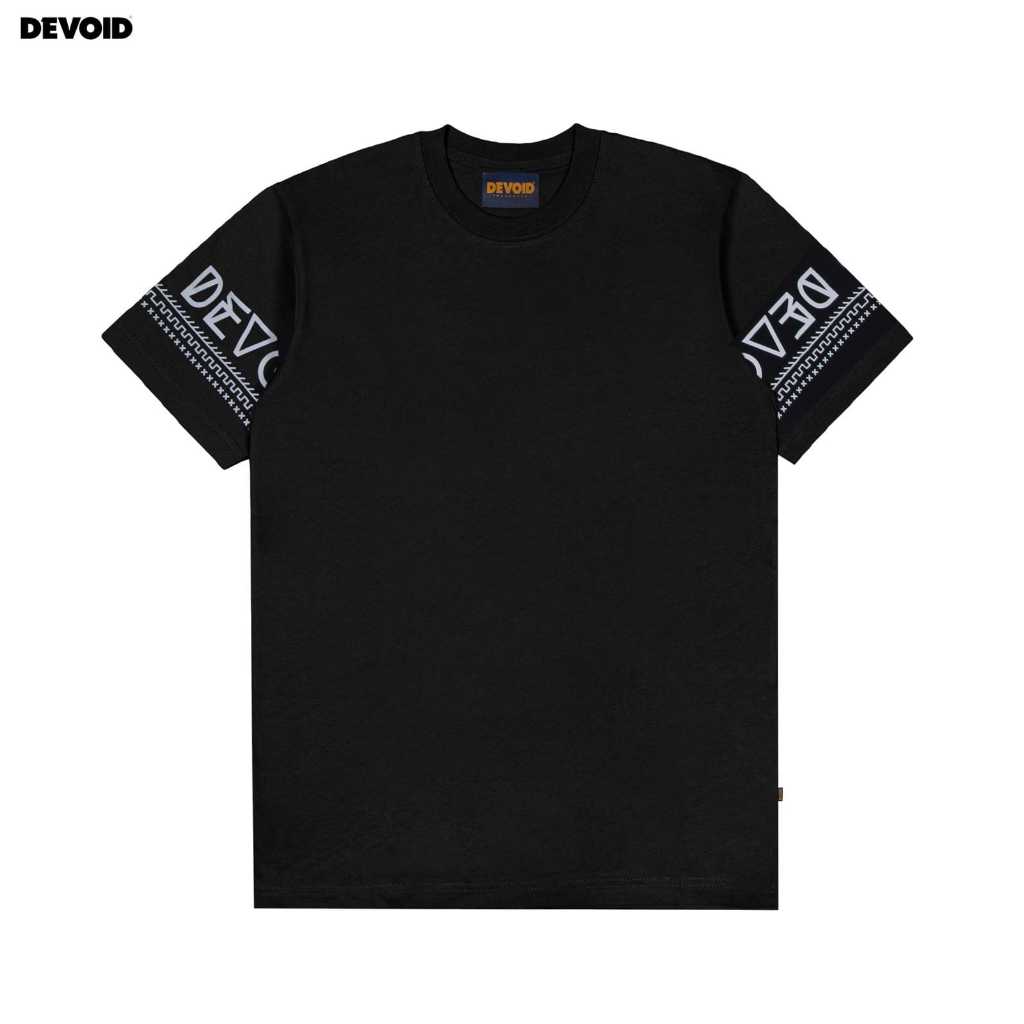 DEVOID Kaos Distro Pria Ori Kaos Lengan Pendek Pria Kaos Motif Pria