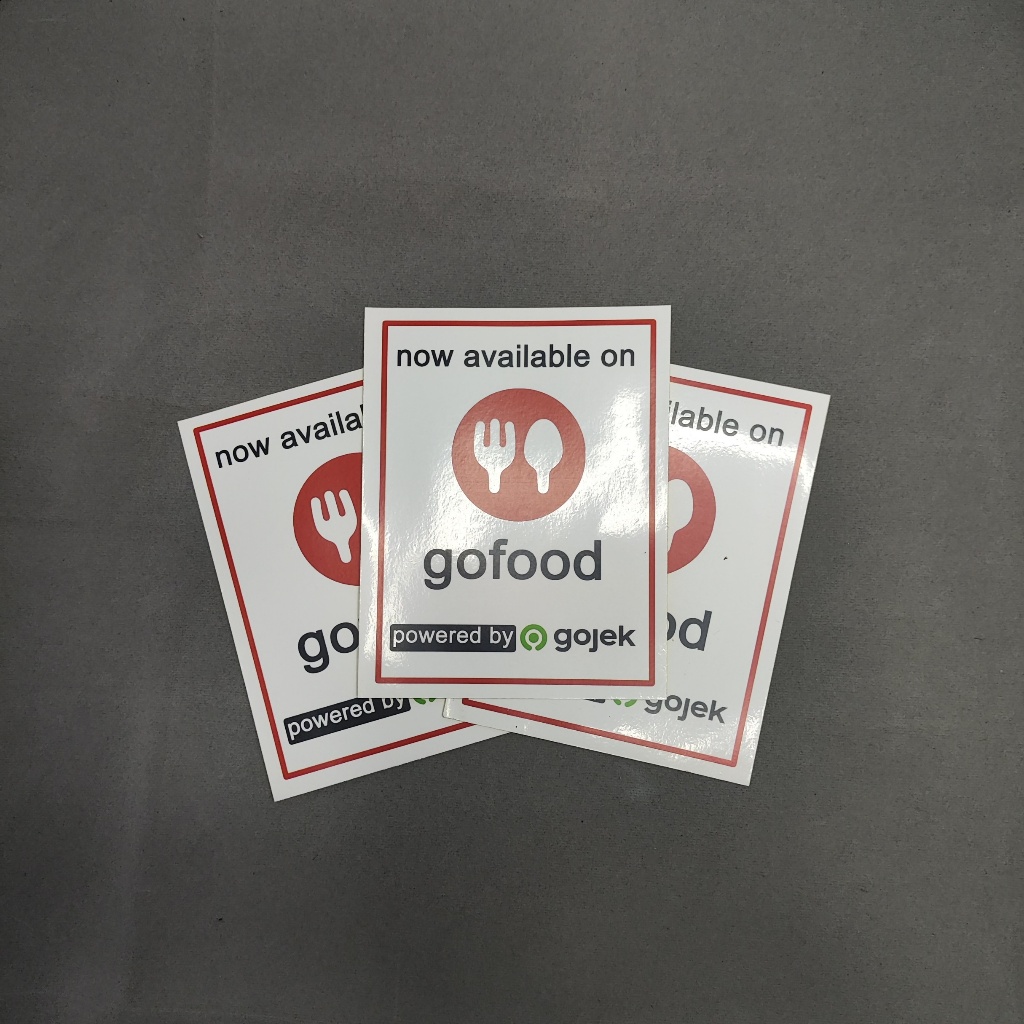 

STIKER TANDA LABEL TERSEDIA DI GOFOOD