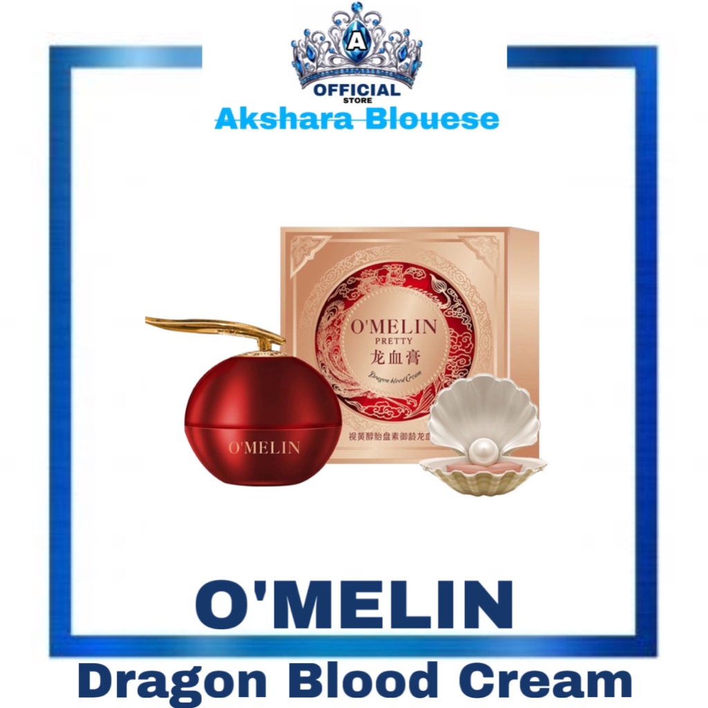 Omelin Dragon Blood Cream Pencerah Alami Whitening Cream Dilutes Fine Lines Moisturizing Brightening