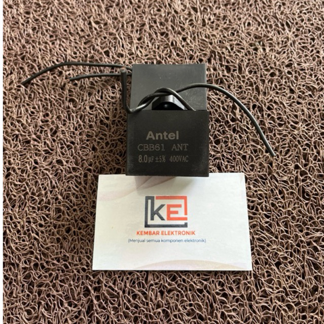 KAPASITOR CBB61 8UF 400V CAPASITOR SEGI KOTAK