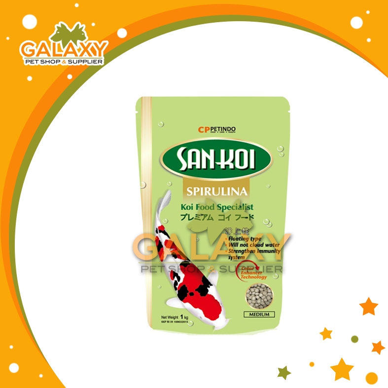 PAKAN IKAN SAN KOI 1KG