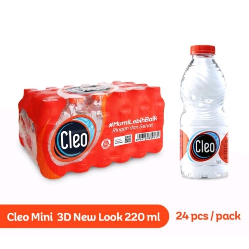 

CLEO BOTOL 220ML ISI 24