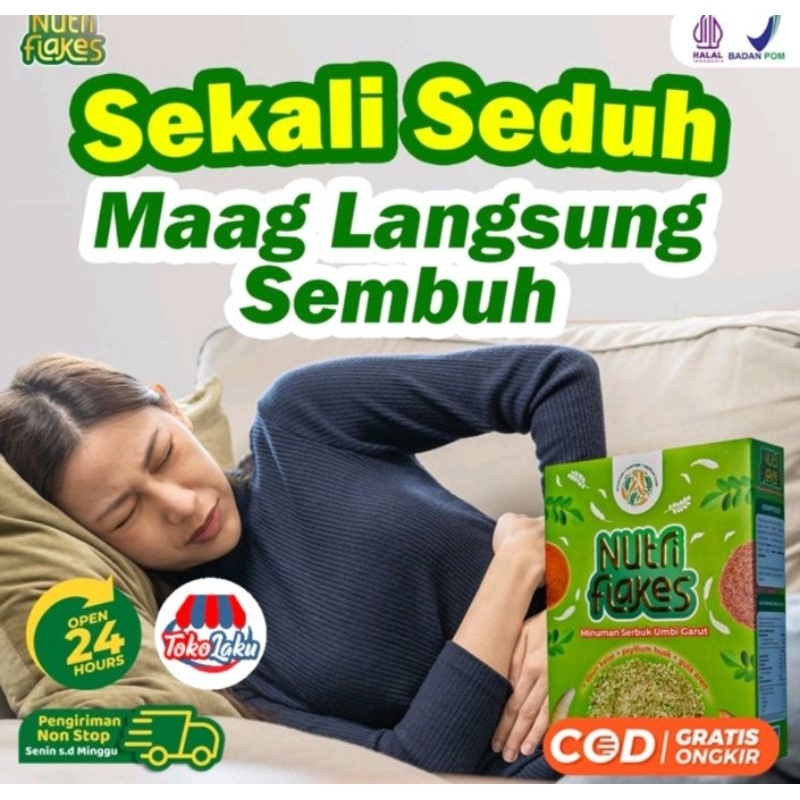 

Minuman Nutriflakes Original umbi Garut & daun kelor Asam lambung Maag Dan Gerd Bisa untuk Program diet ampuh diatasi Aman jangka panjang aman bumil menyusui aha colagen alpha arburtin sp Dubai cream d'sars sp Dubai moustrezer aman bumil menyusui