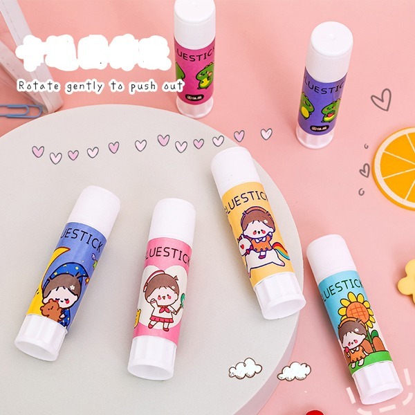 

Cartoon glue stick lem stik perekat kertas lucu cute HB1313