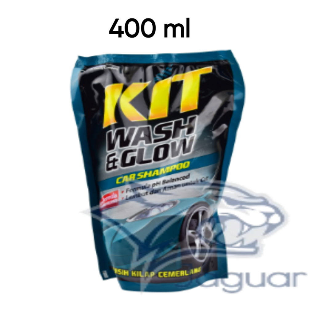 SHAMPOO CUCI MOBIL MOTOR LEMBUT HALUS KIT WASH AND GLOW 400ml