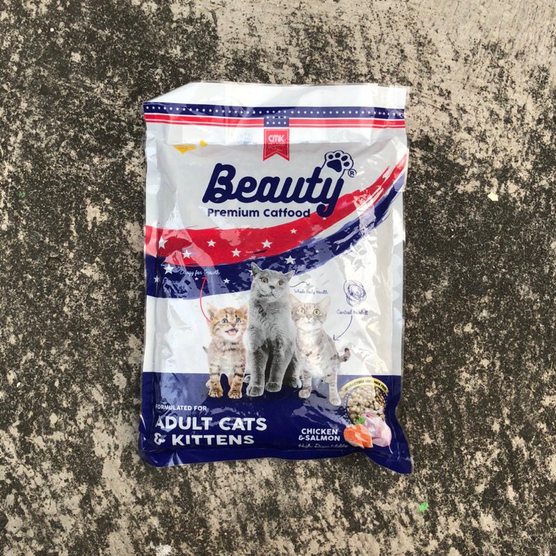 

Piscoklegit_ Makanan Kucing Beauty _ H _ Repack _ Ada Bungkus Plastik Bening