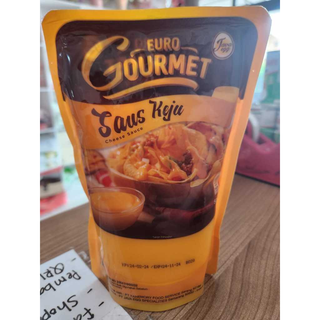 

Saos Keju Euro Gourmet 500gr