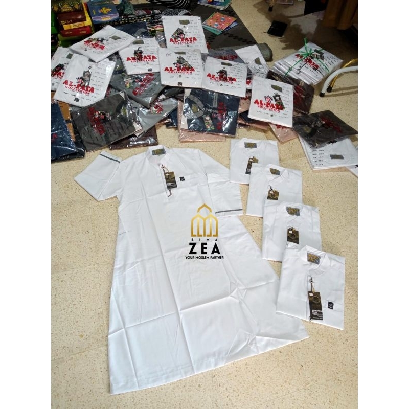 Jubah Anak Laki-laki warna Putih