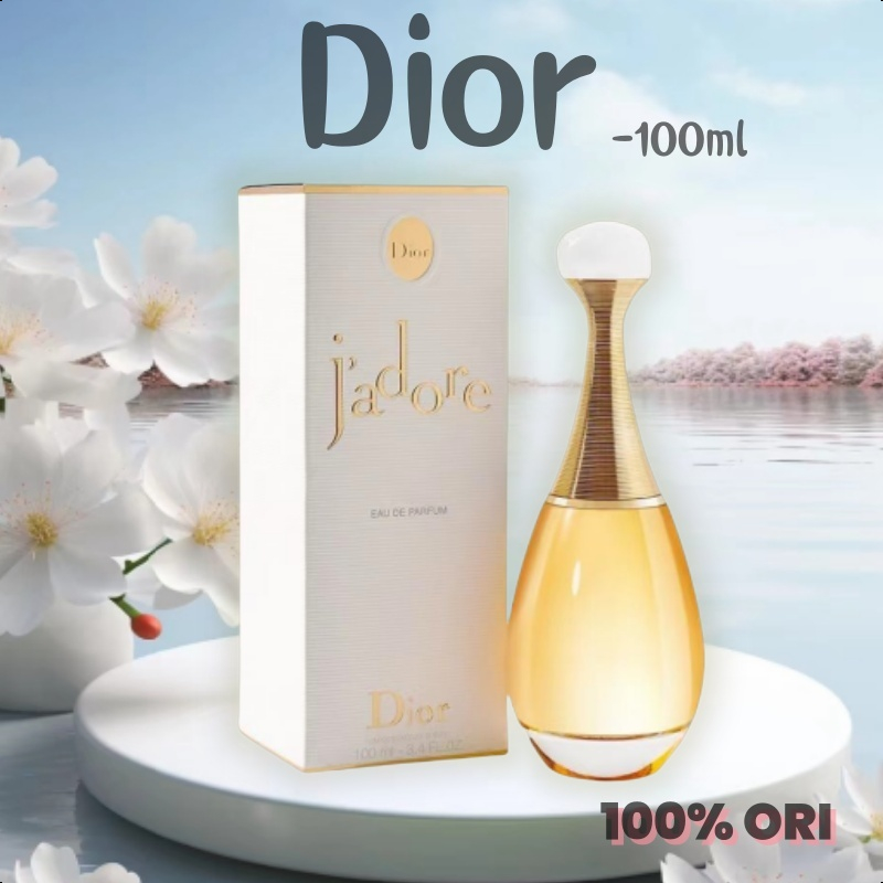 【100% Original】DIOR EAU  DE  PARFUM EDP 100ML/Minyak Wangi Tahan Lama 24 jam Perempuan/Woman EDP