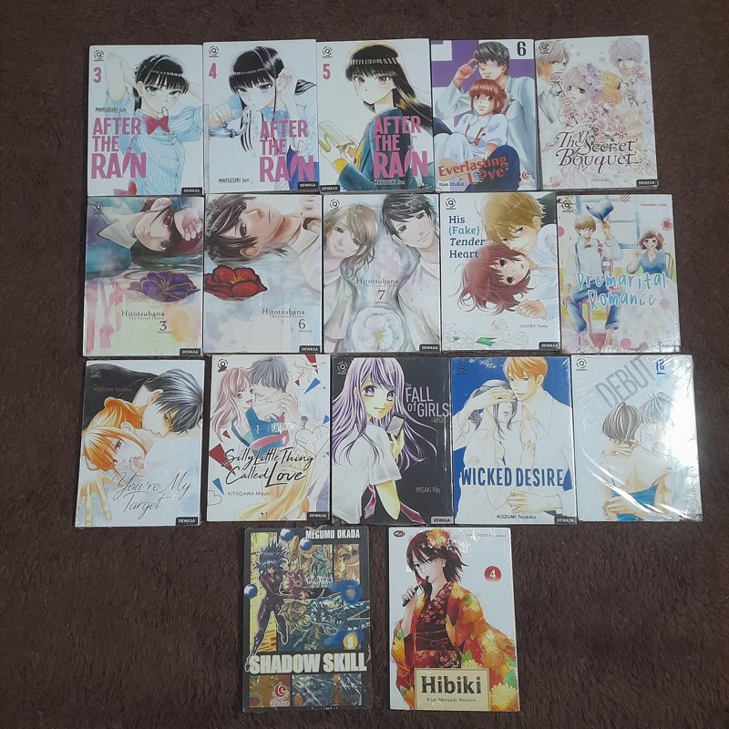 (Buku Komik Manga Obral) Obral Berbagai Judul Komik 21+