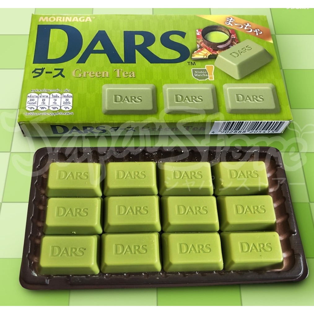 

Morinaga Dars Green Tea Chocolate - Coklat Rasa Teh Hijau Made In Japan 42gr